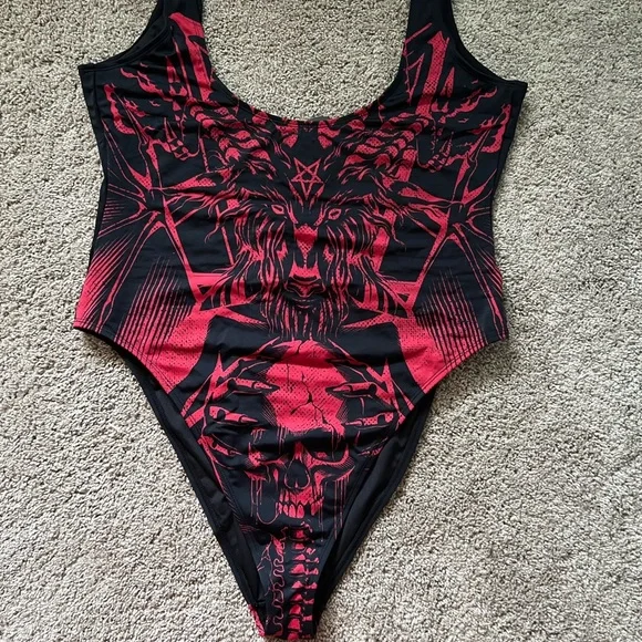 NWT killstar beach beast swimsuit xxl - Picture 4 of 5